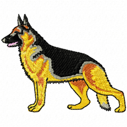Dogs Embroidery Design 2 Dogs Embroidery Design 2